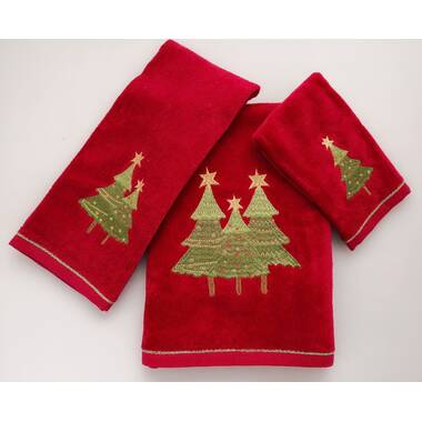 Christmas bath 2025 sheet towels